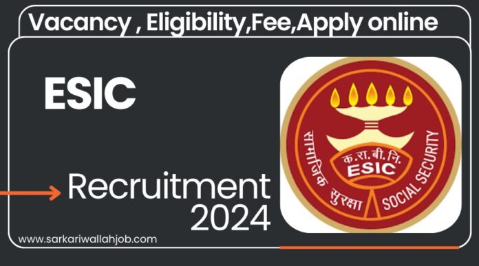 ESIC Noida Senior Resident Jobs Notification 2024 