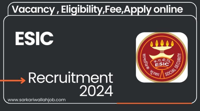 ESIC Ahmedabad Senior Resident Jobs Notification 2024 