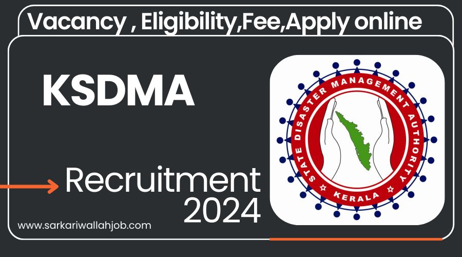 KSDMA Recruitment 2024