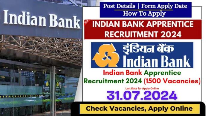 Indian Bank Recruitment 2024