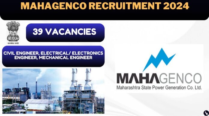 MAHAGENCO Recruitment 2024