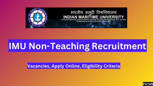 IMU Non-Teaching Recruitment