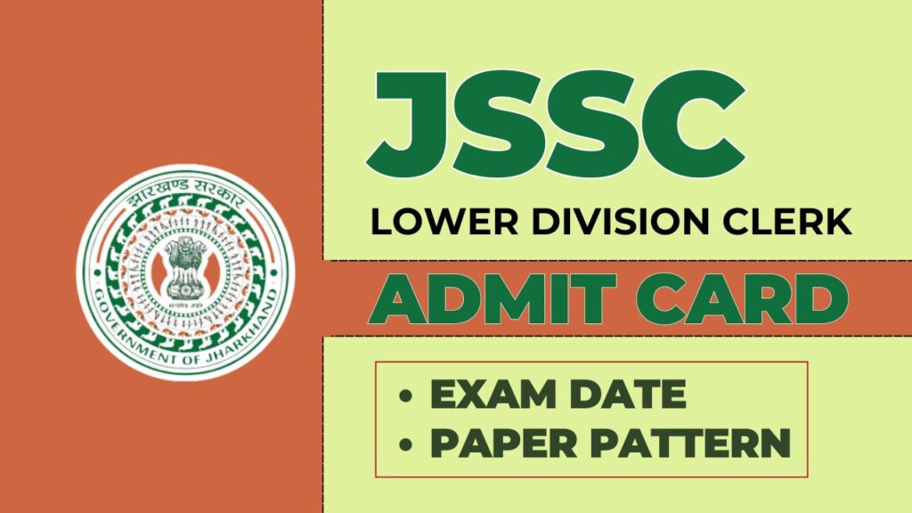 jssc ldc admit card