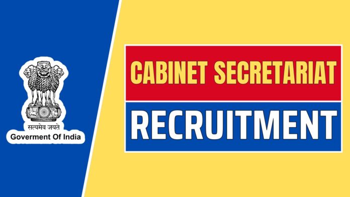 CABINET SECRETARIAT RECRUITMENT