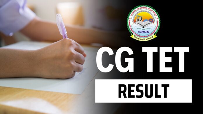 CG TET Result