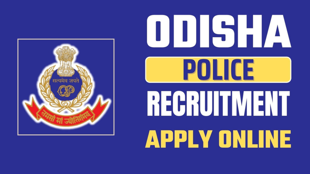 Odisha Police Jr Clerk recruitment