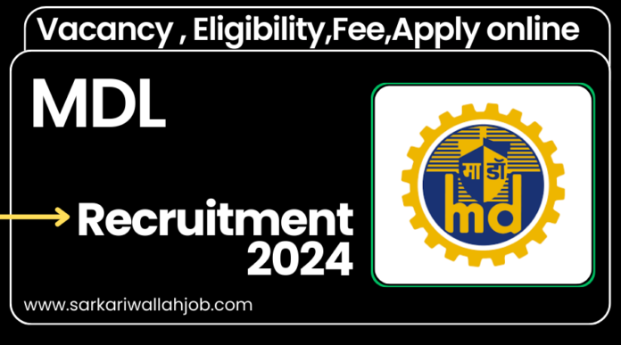 Mazagon Dock Non Executive Jobs Notification 2024