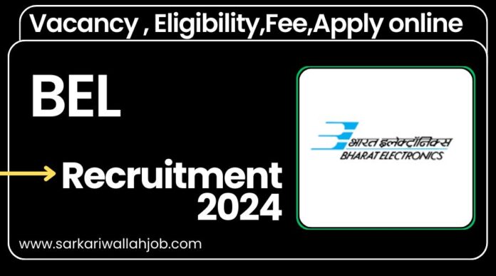 BEL Senior Assistant Engineer Jobs Notification 2024 