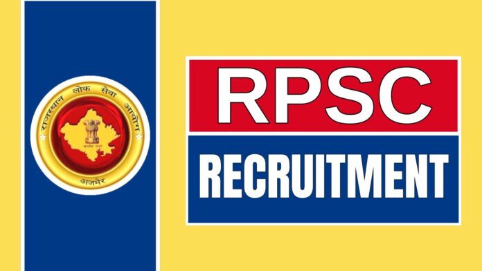 RPSC RECRUITMENT