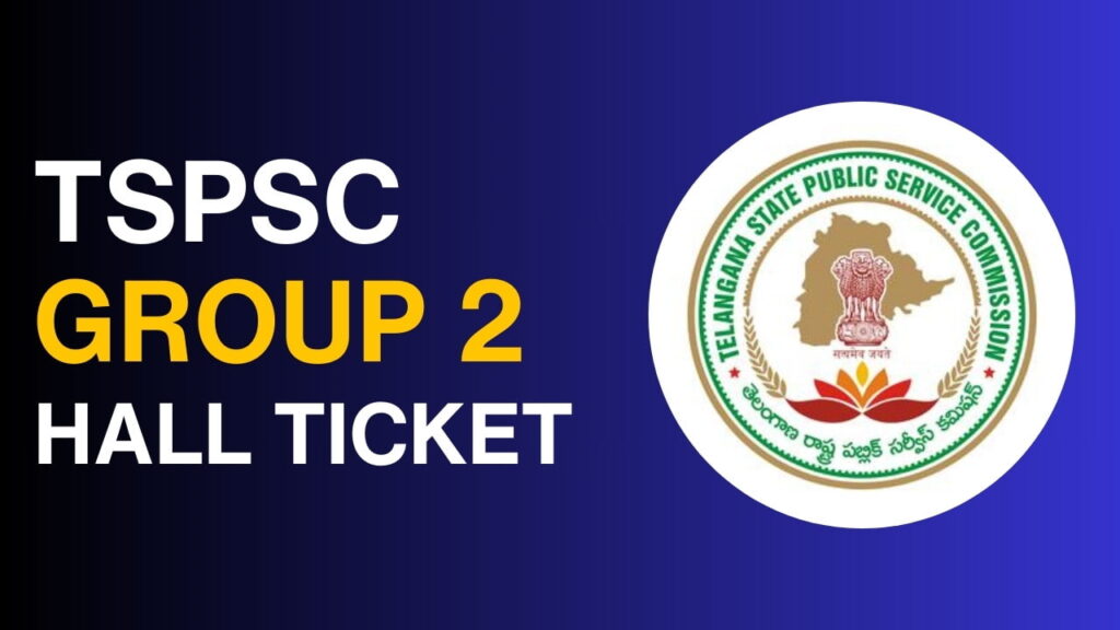 TSPSC Group 2 Hall Ticket