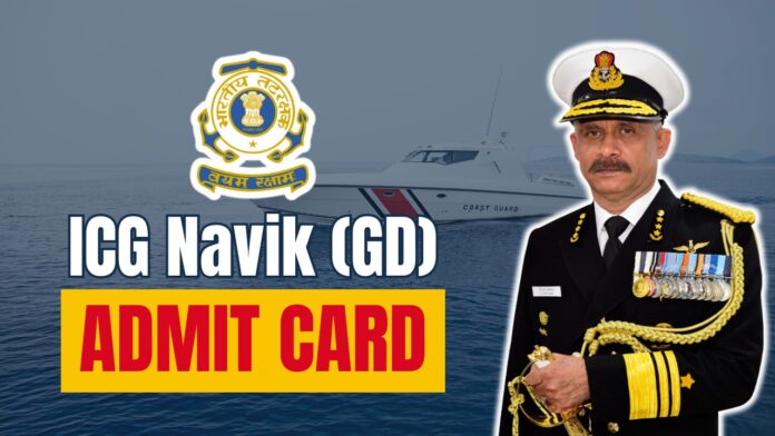 ICG Navik (GD) Admit Card