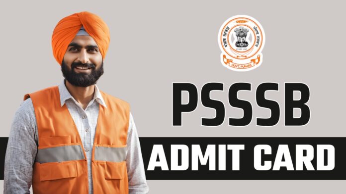 PSSSB Admit Card