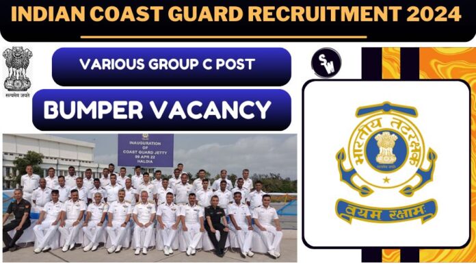 Indian Coast Guard NE HQ Recruitment 2024