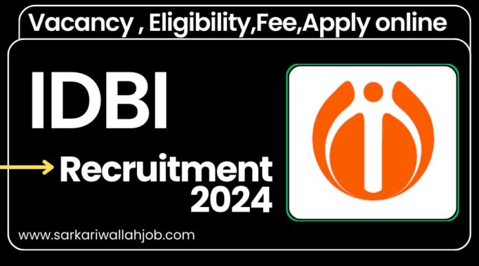 IDBI Recruitment 2024 – Executive Post