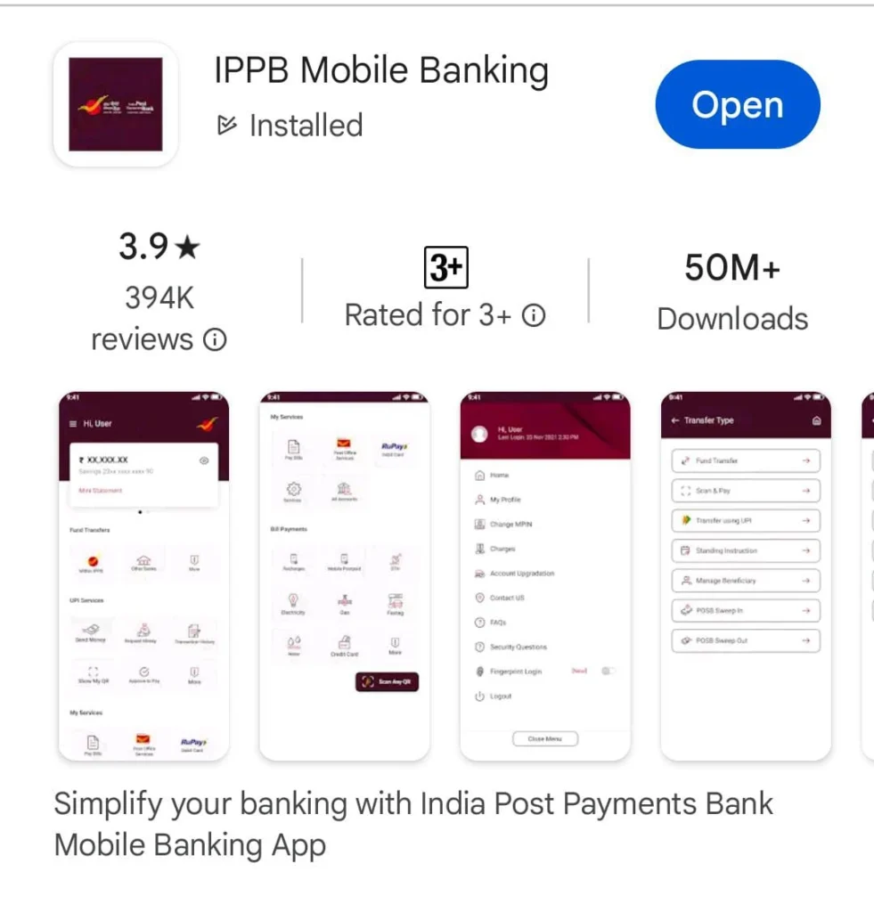 How to Download India Post Payment Bank Passbook