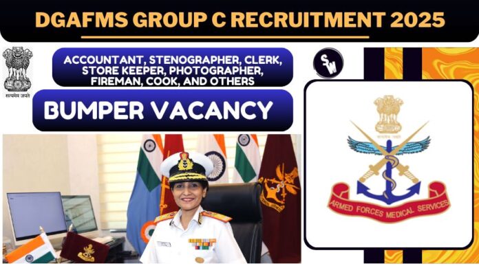 DGAFMS Group C Recruitment 2025 