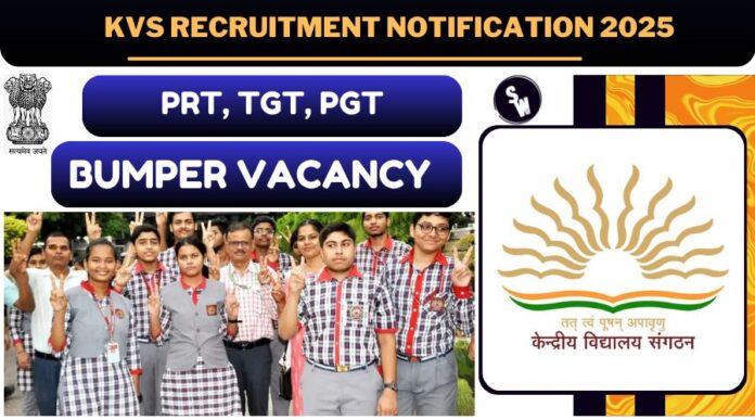 KVS Recruitment Notification 2025