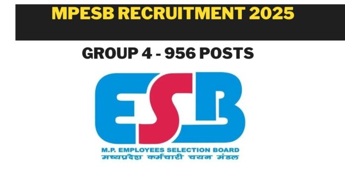 MPESB Group 4 Recruitment