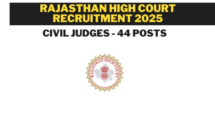 Rajasthan High Court Recruitment